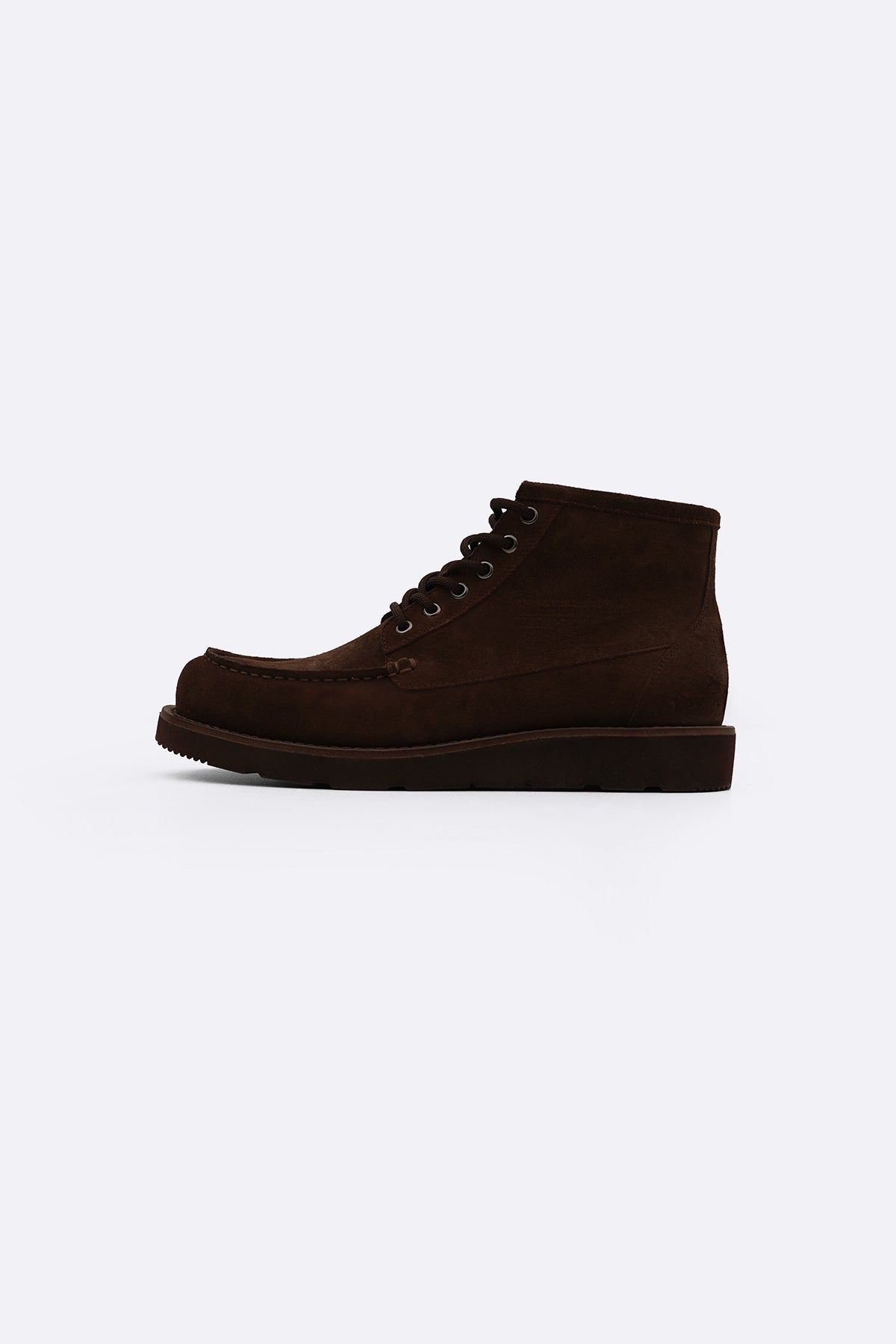 SUEDE HIGH-ANKLE BOOT