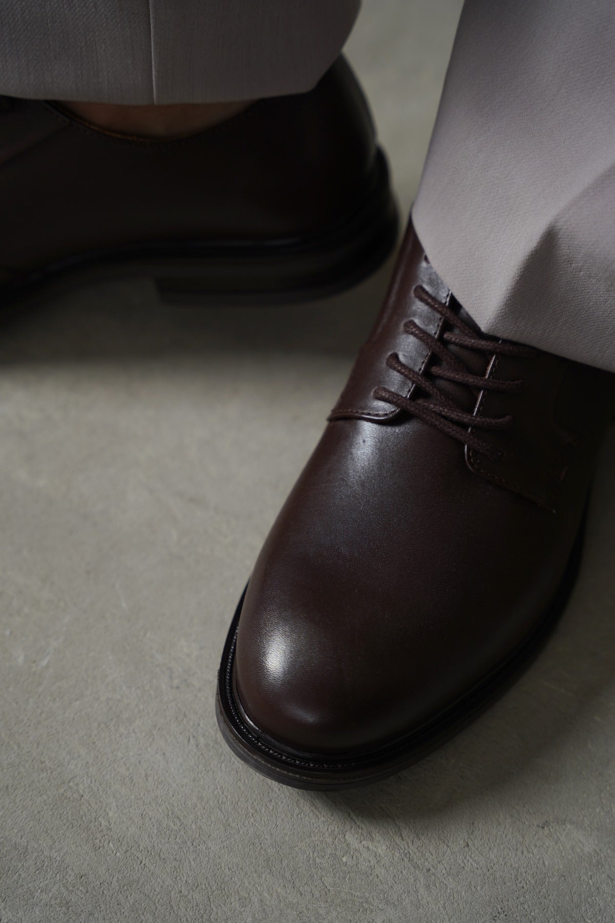 CLASSIC LEATHER DERBI SHOES